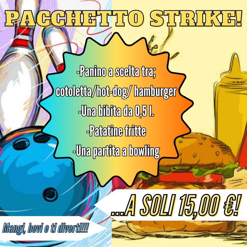 Compleanno strike Bowling ancona